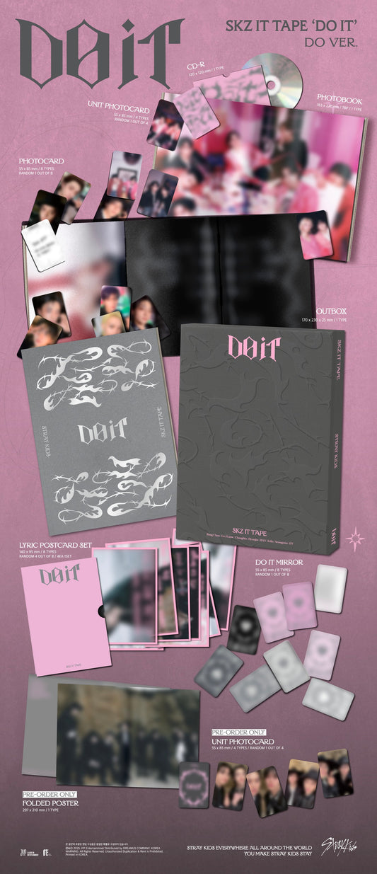 Stray Kids - SKZ IT TAPE DO IT (DO VER.) (LIMITED)