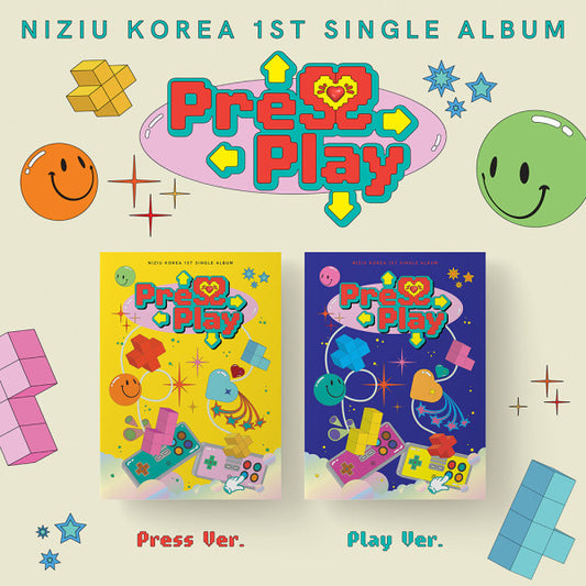 [PRE-ORDER] NiziU - PRESS PLAY (1ST SINGLE ALBUM)