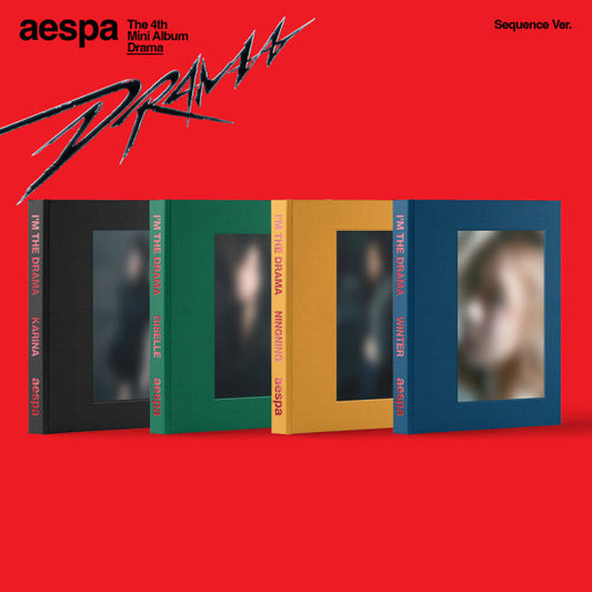[PRE-ORDER] AESPA - DRAMA (4TH MINI ALBUM) SEQUENCE VER.
