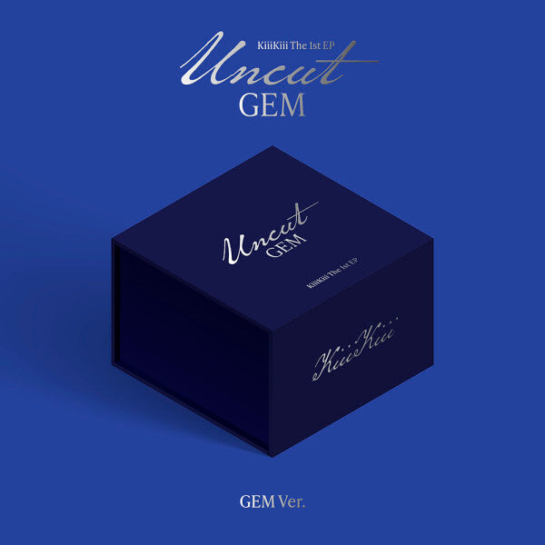 KiiiKiii - UNCUT GEM (GEM ver./Limited Edition) - The 1st EP ALBUM