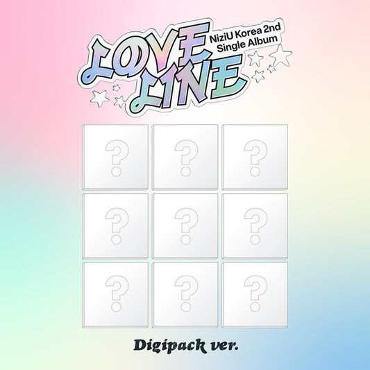 NiziU - LOVE LINE (Digipack ver./random) -  2nd Mini Album