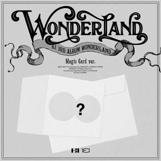 B.I - WONDERLAND (Magic card Ver.) - 3rd Regular Album