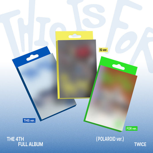 TWICE - THIS IS FOR (4th regular album) (POLAROID ver.)