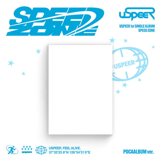 USPEER - SPEED ZONE (1st SINGLE ALBUM) (POCA ALBUM ver.)