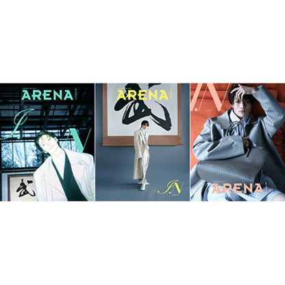 ARENA HOMME+ Février 2025 – Stray Kids I.N (Couverture)