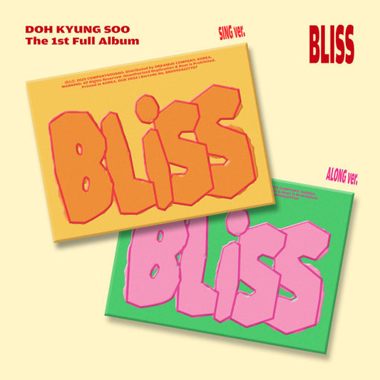 D.O. - BLISS (The 1st Full Album)