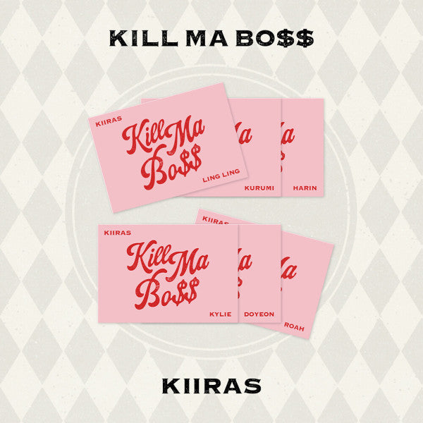 KIIRAS - KILL MA BOSS (1st Mini Album) (POCA ALBUM/RANDOM)