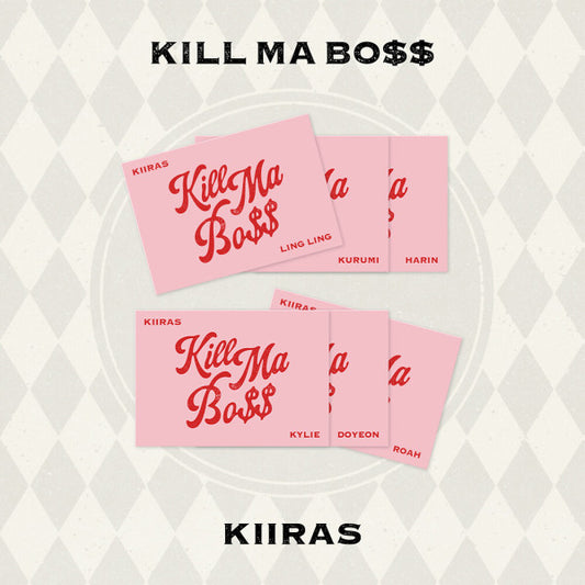 KIIRAS - KILL MA BOSS (1st Mini Album) (POCA ALBUM/RANDOM)