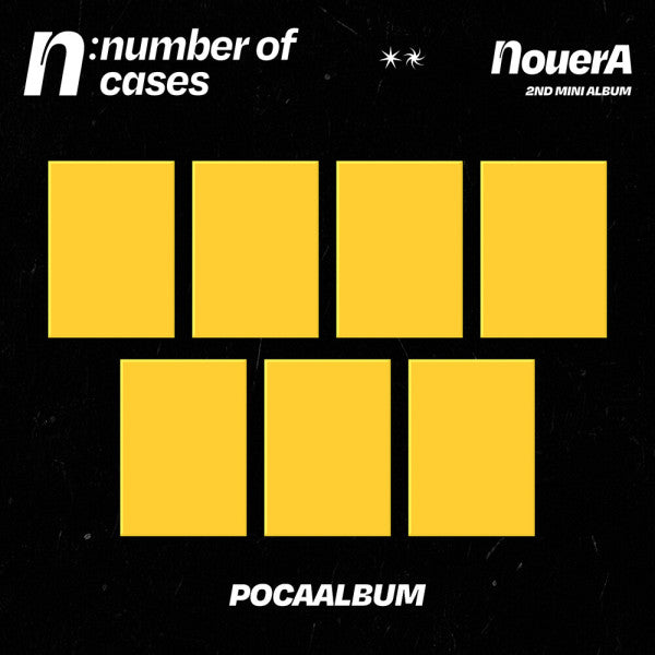 NouerA - n: number of cases (POCA/random) (2nd Mini Album)
