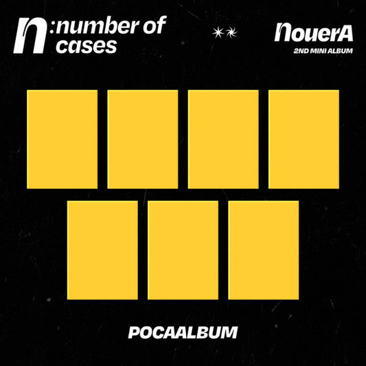 NouerA - n: number of cases (POCA/random) (2nd Mini Album)