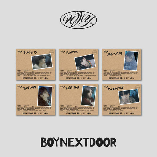 BOYNEXTDOOR - WHY.. (1st EP ALBUM)(LETTER ver.)