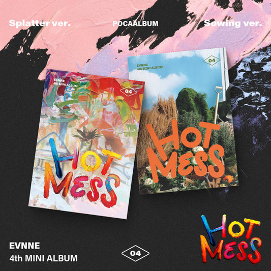 EVNNE - 4th Mini Album HOT MESS (POCA Ver./random)