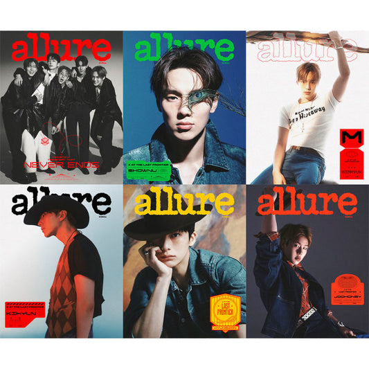 ALLURE - JULY 2025 (COVER : MONSTA X) + POSTCARD GIFT