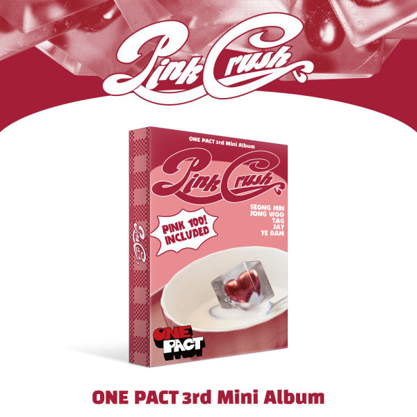 ONE PACT - PINK CRUSH (3rd Mini Album) - (Platform Ver.)