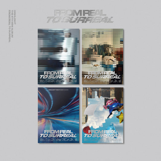 Highlight - From Real to Surreal (PHOTO BOOK Ver./random) - THE 6th MINI ALBUM