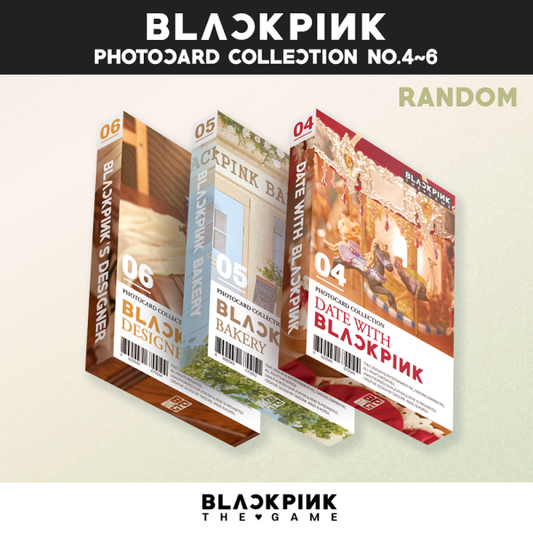 [PRE-ORDER] BLACKPINK - THE GAME PHOTOCARD COLLECTION NO. 4~6