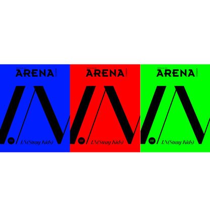 ARENA HOMME+ Février 2025 – Stray Kids I.N (Couverture)