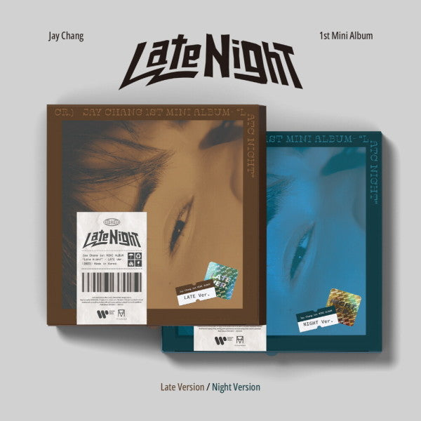 [PRE-ORDER] JAY CHANG - LATE NIGHT (1ST MINI ALBUM)