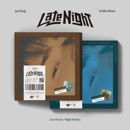 [PRE-ORDER] JAY CHANG - LATE NIGHT (1ST MINI ALBUM)