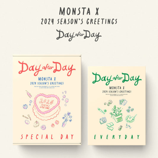 [PRE-ORDER] Monsta X - Day after day (Season's Greetings 2024)