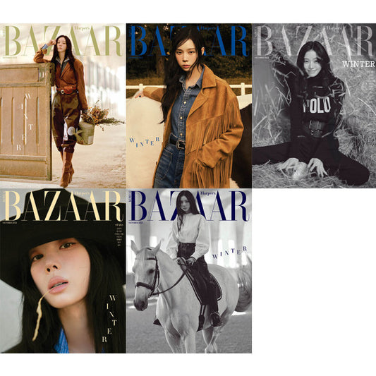 HARPERS BAZAAR october 2025 Cover : Winter