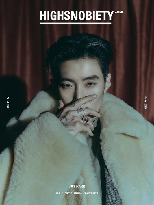 HIGHSNOBIETY Japan – Issue Collector - Couverture Jay Park
