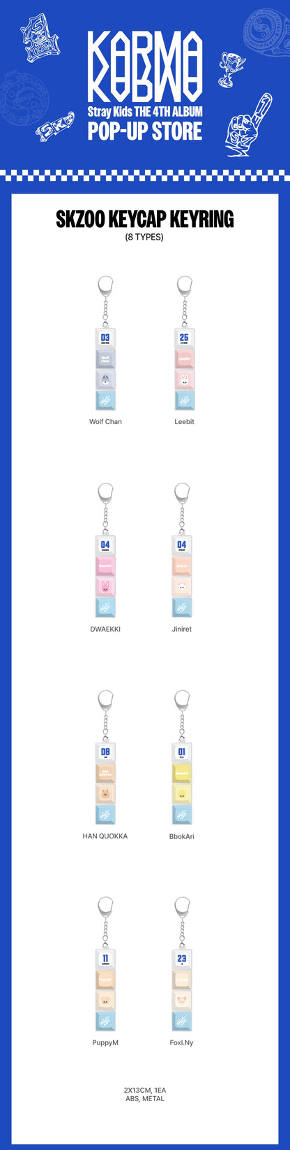 Stray Kids - Official KARMA Merch (SKZOO ver.)