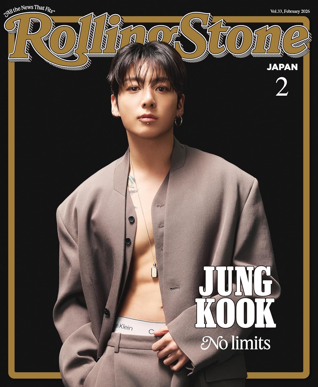Rolling Stone Magazine –Jung Kook BTS (UK/Japan Edition)