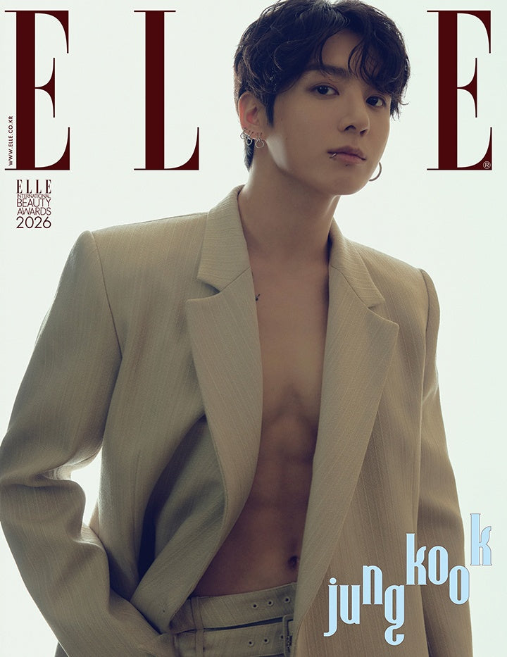 ELLE january 2026 Cover: BTS Jung Kook