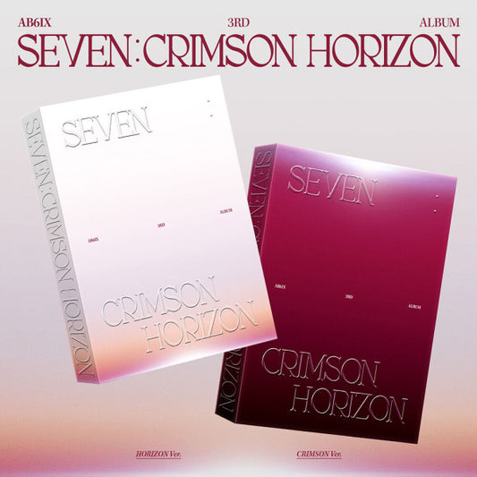 AB6IX – 3rd Album SEVEN : CRIMSON HORIZON (Photobook Ver.)
