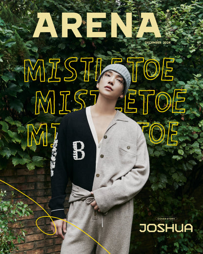 (PRE-ORDER) ARENA HOMME + december 2024 (Cover : Seventeen JOSHUA)