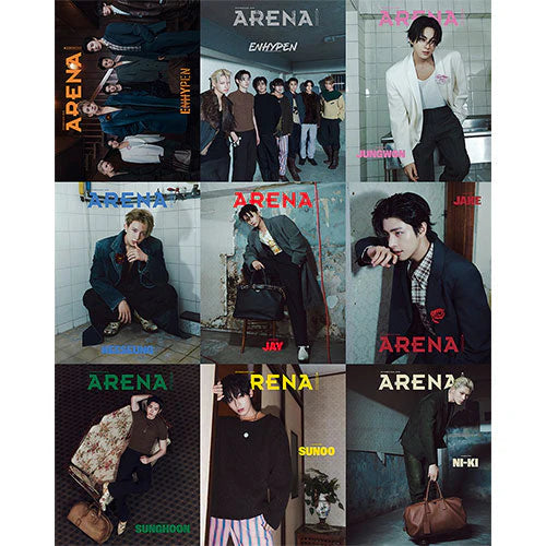 ARENA HOMME + october 2025 (Cover : ENHYPEN)