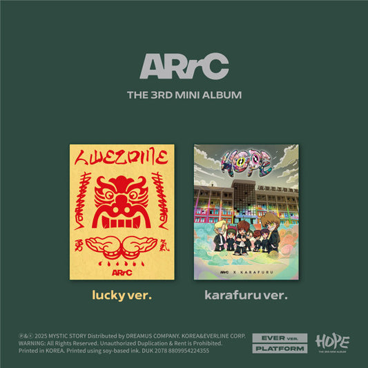 ARrC - HOPE (Ever Ver.) - The 3rd mini album