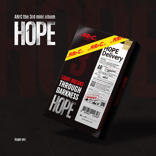 ARrC - HOPE (Hope Ver.) - The 3rd mini album