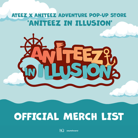 [PRE-ORDER] Ateez - Aniteez in Illusion (Adventure Pop-Up Store) PART 1