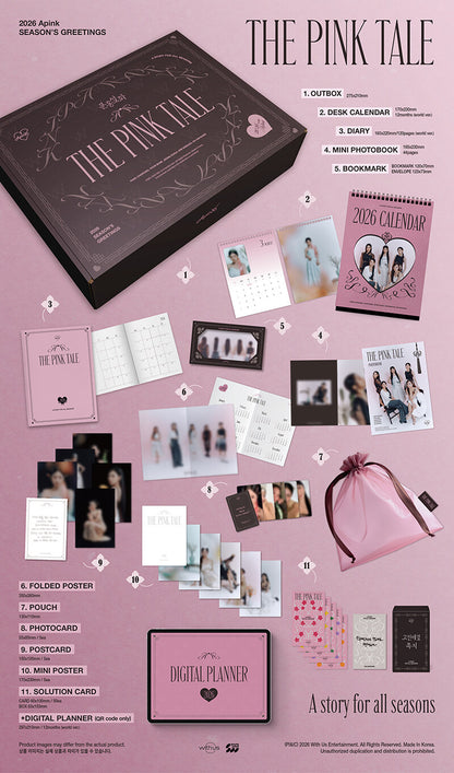 Apink - 2026 Seasons Greetings THE PINK TALE