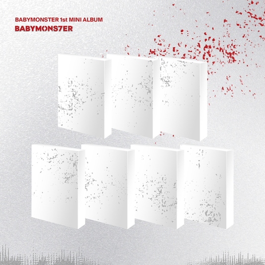 BABYMONSTER -  BABYMONS7ER (YG TAG ALBUM VER.) 1st MINI ALBUM