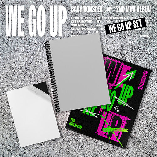 BABYMONSTER - 2nd MINI ALBUM WE GO UP