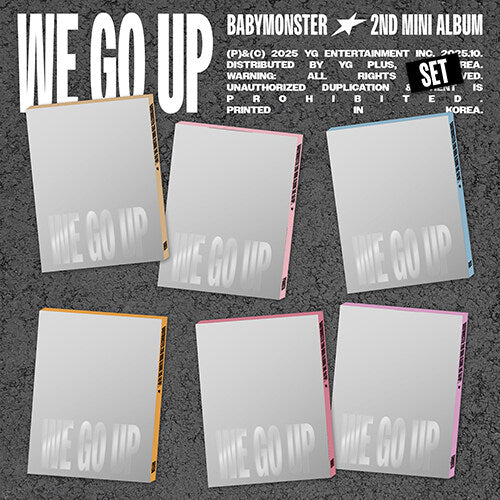 BABYMONSTER - 2nd MINI ALBUM WE GO UP (PATTERN Ver.)