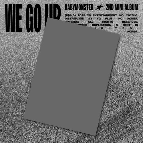 BABYMONSTER - 2nd MINI ALBUM WE GO UP (POSTCARD Ver.)