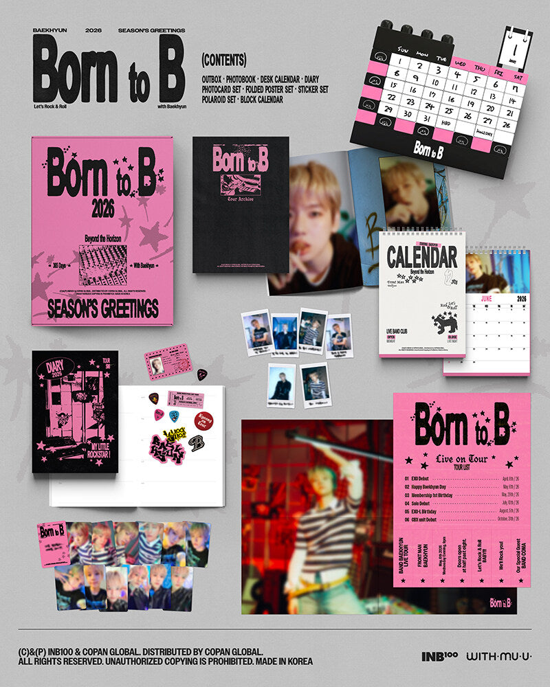 BAEKHYUN - 2026 SEASON’S GREETINGS Born to B