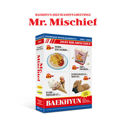 BAEKHYUN - 2025 SEASON’S GREETINGS "Mr. Mischief"