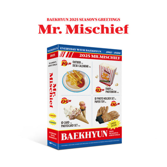BAEKHYUN - 2025 SEASON’S GREETINGS "Mr. Mischief"
