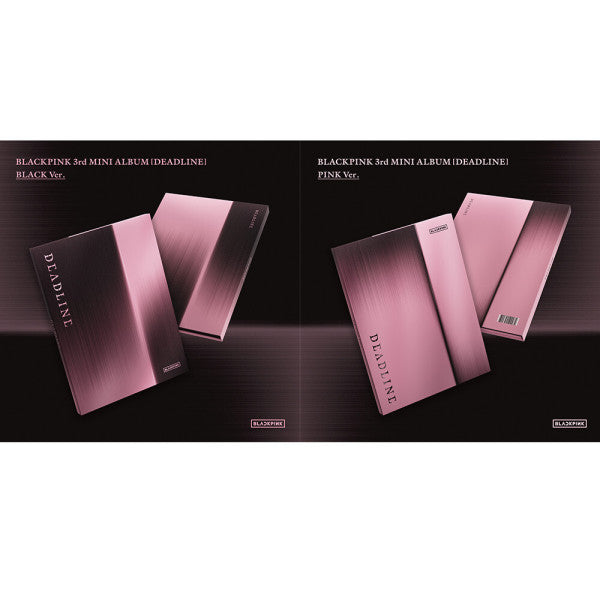 BLACKPINK – DEADLINE (3rd Mini Album | BLACK Ver. or PINK Ver.)