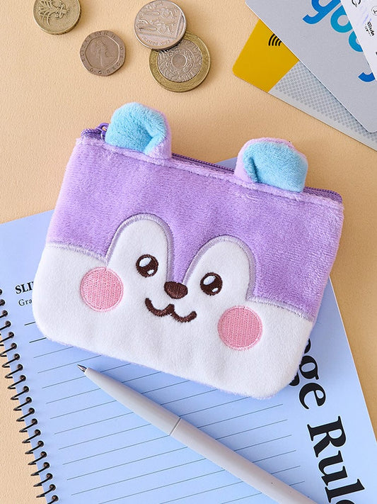 BT21 BABY ZIPPERED POCKET WALLET DAILY BASIC