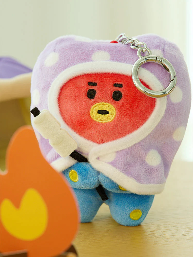 BT21 - Campfire Blanket Doll Keyring