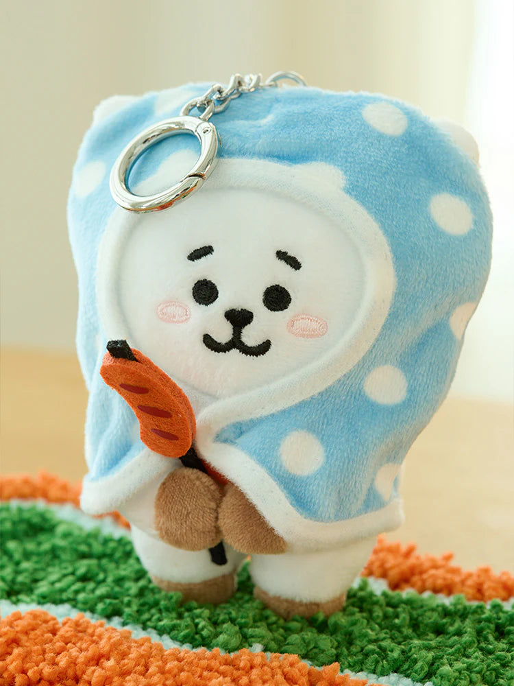 BT21 - Campfire Blanket Doll Keyring