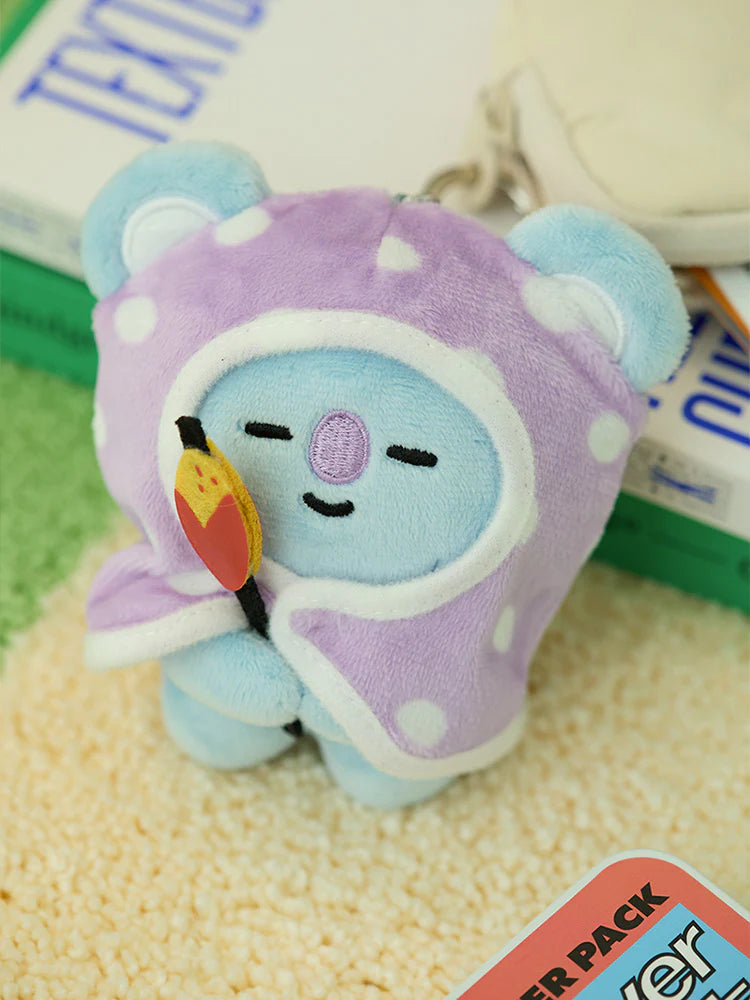 BT21 - Campfire Blanket Doll Keyring