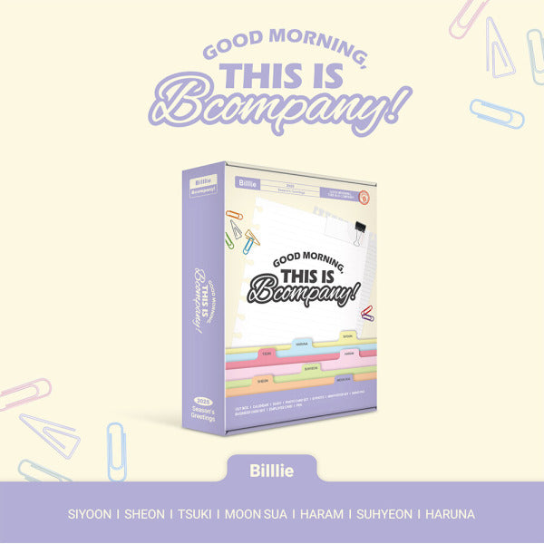 Billlie - 2025 SEASON'S GREETINGS "GOOD MORNING THIS IS Bcompany"