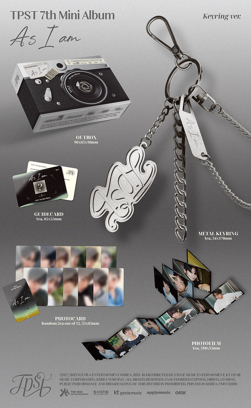 TEMPEST - 7th Mini Album As I am (Keyring Ver.)